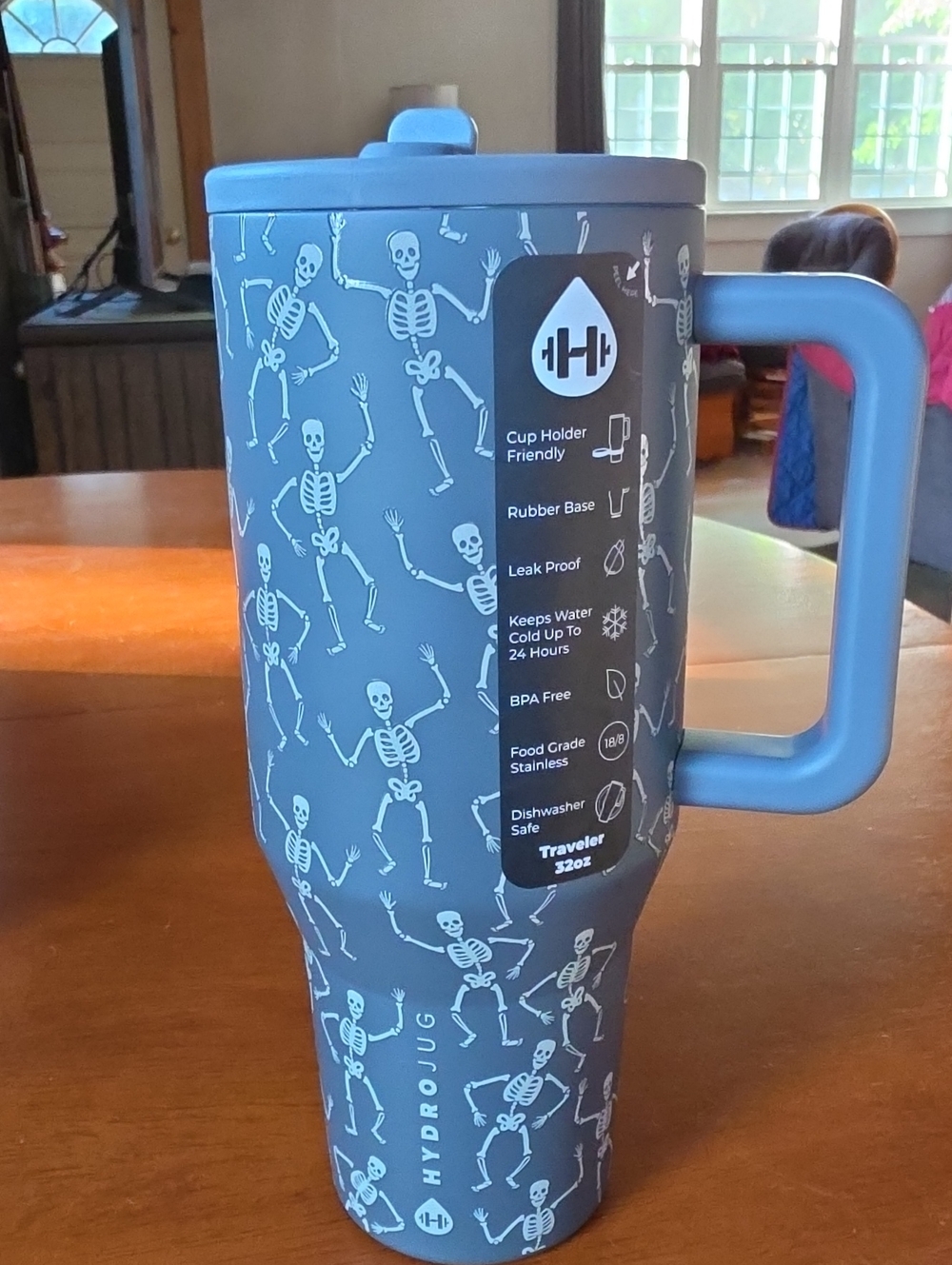 HydroJug 32 oz Traveler - Dead Serious